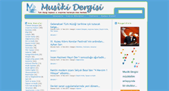 Desktop Screenshot of musikidergisi.net