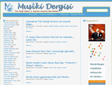 Tablet Screenshot of musikidergisi.net