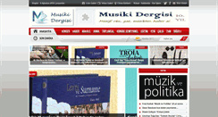 Desktop Screenshot of musikidergisi.com